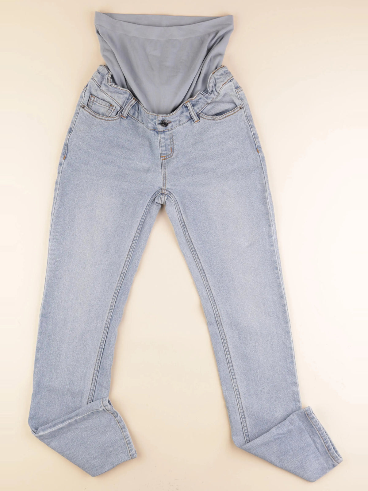 Envie de fraise - jean grossesse bleu - 38