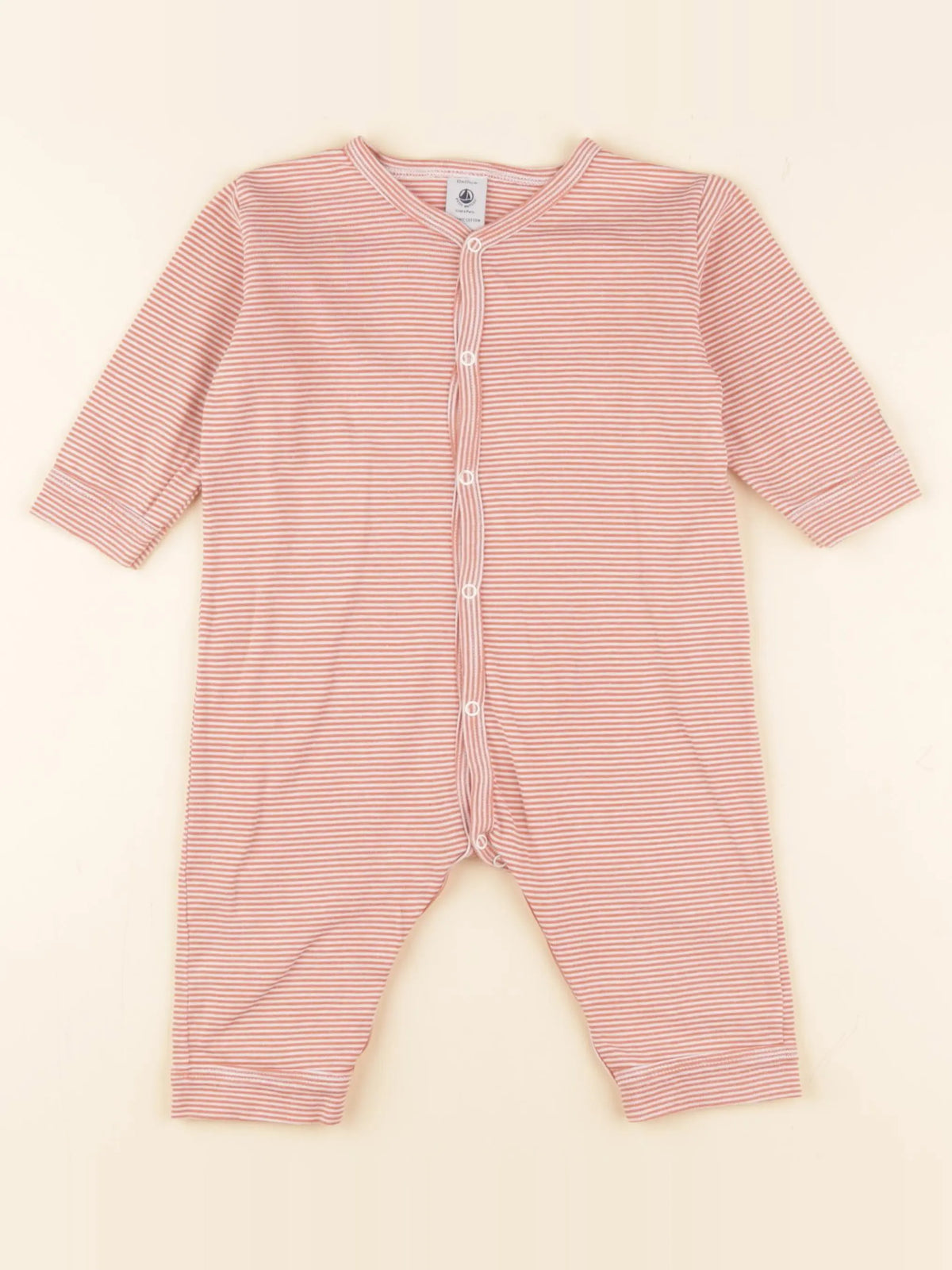 Petit Bateau - pyjama coton multicolore - 12 mois