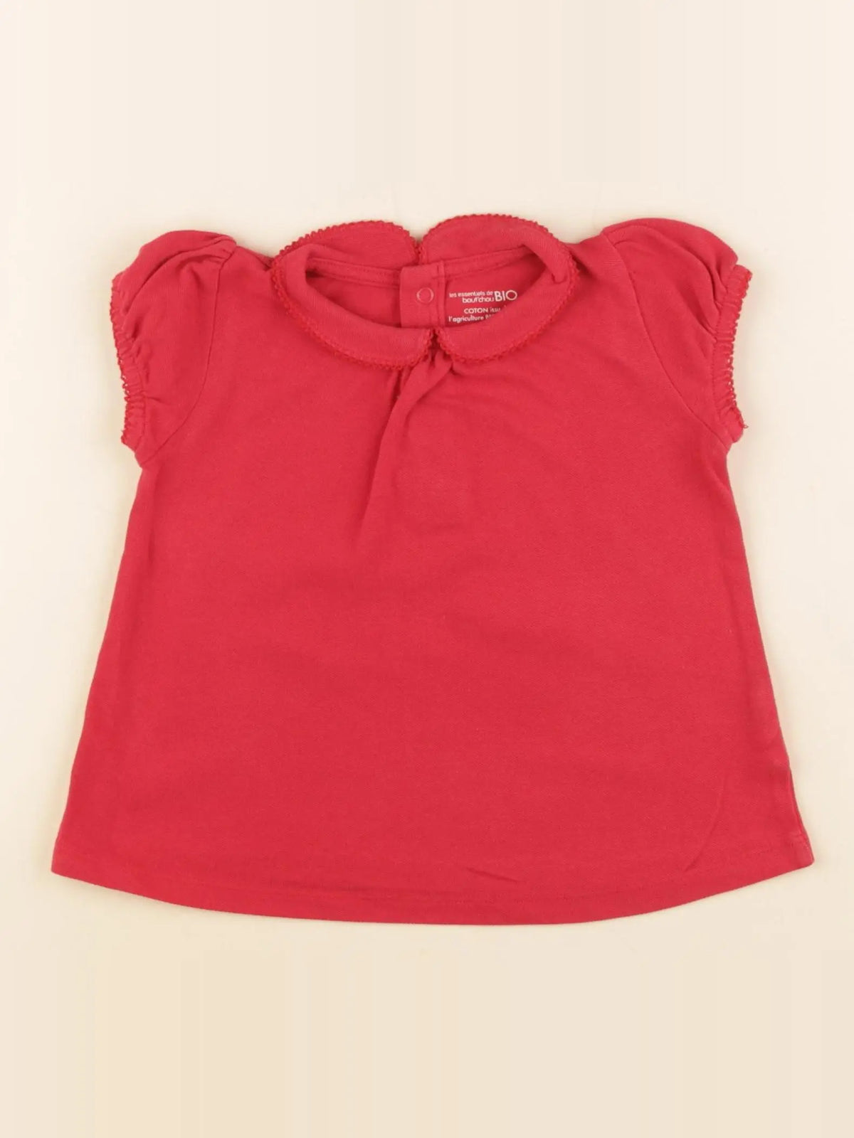 Boutchou - polo rouge - 18 mois