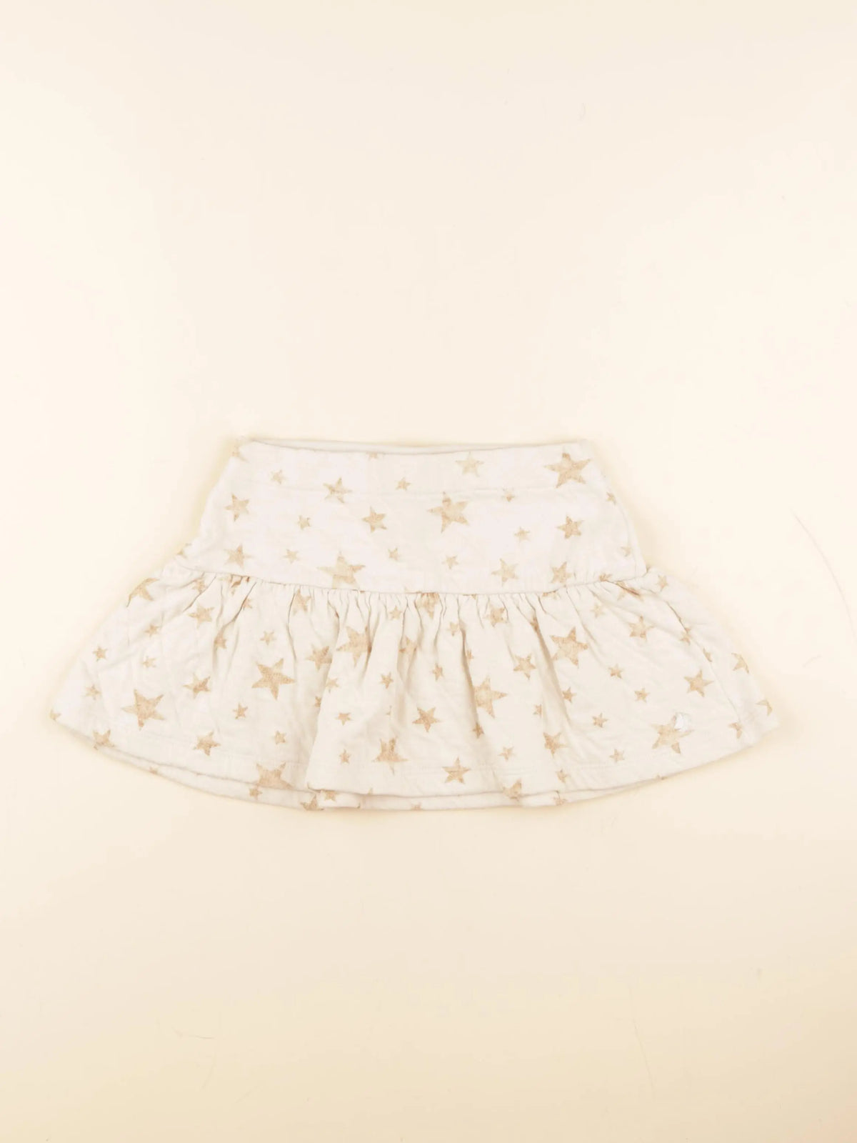 Petit Bateau - jupe or, beige - 5 ans