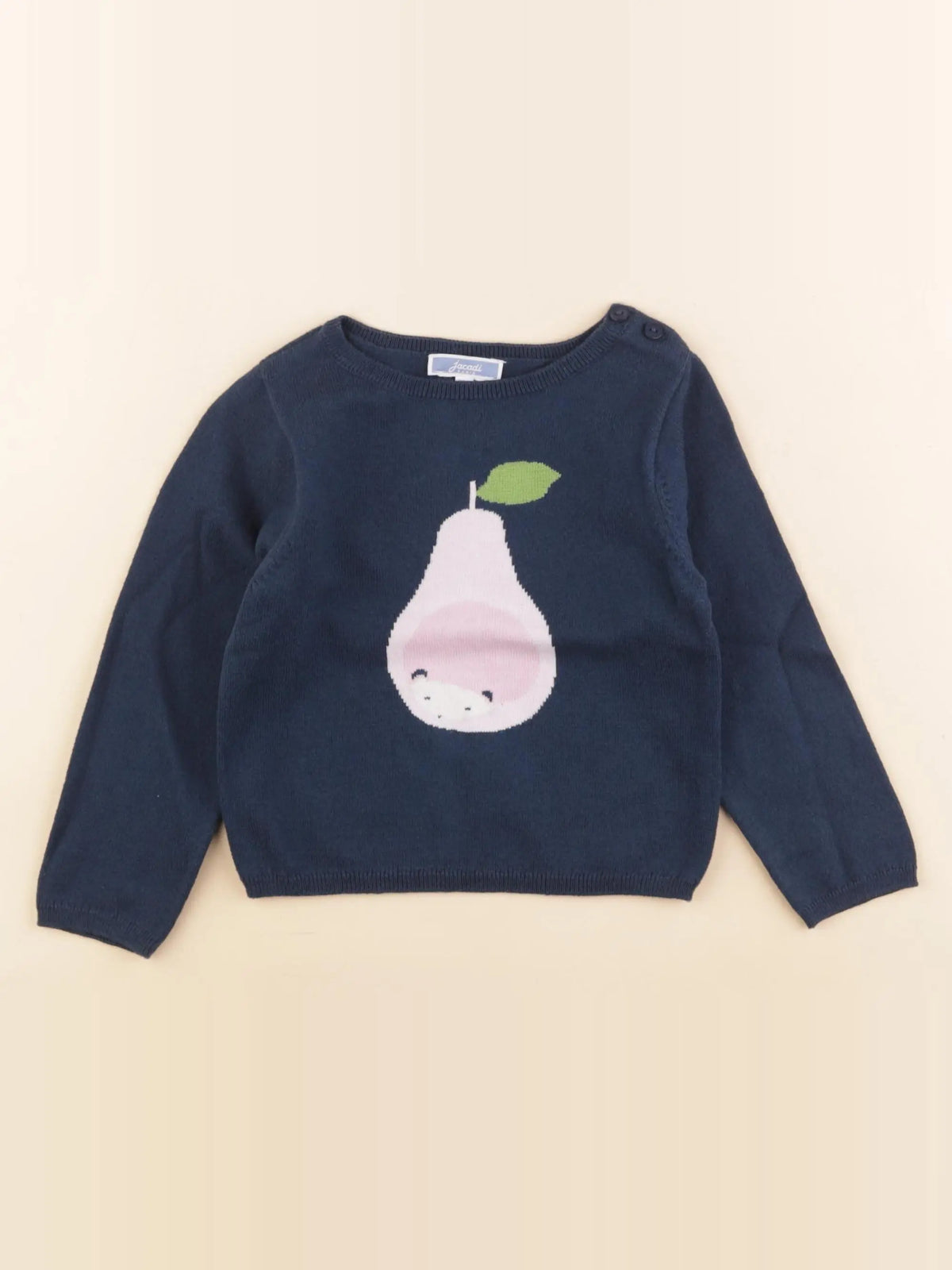Jacadi - pull bleu - 36 mois