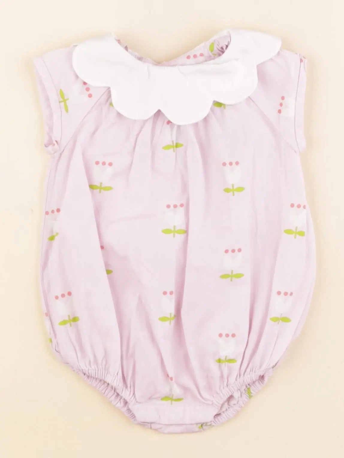 Jacadi - combinaison rose - 3 mois