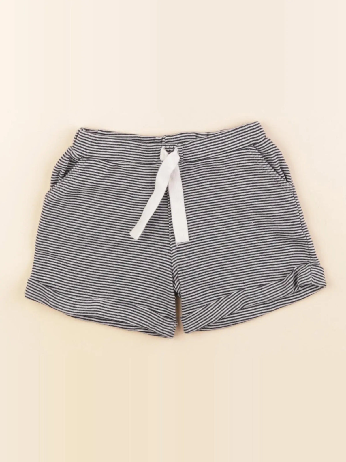 Petit Bateau - short bleu - 24 mois