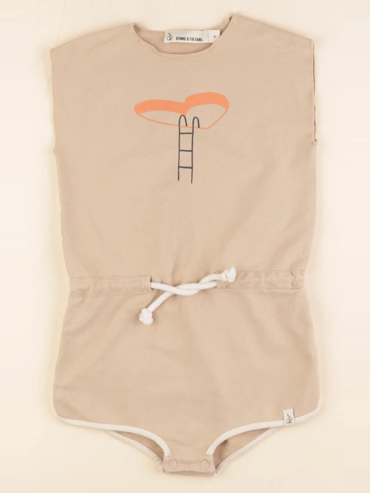 Bonnie & The Gang - combinaison beige - 3 ans