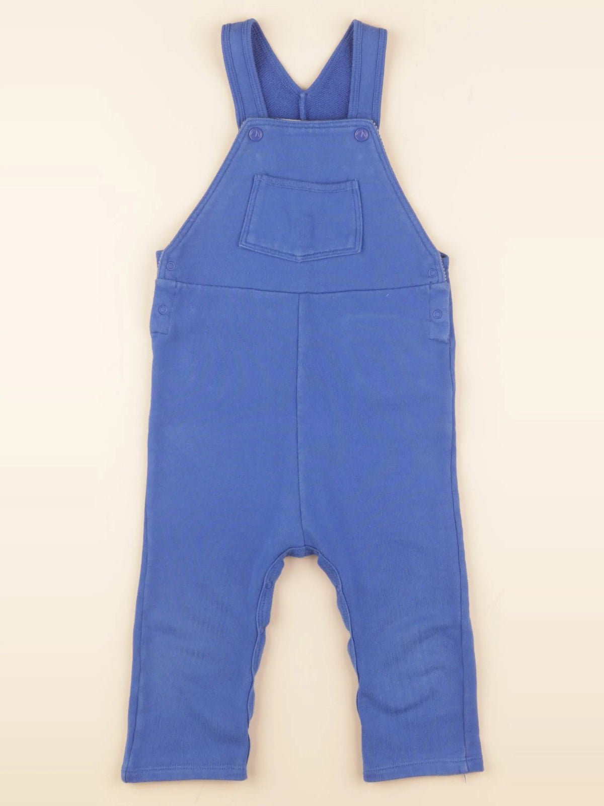 Petit Bateau - salopette bleu - 24 mois