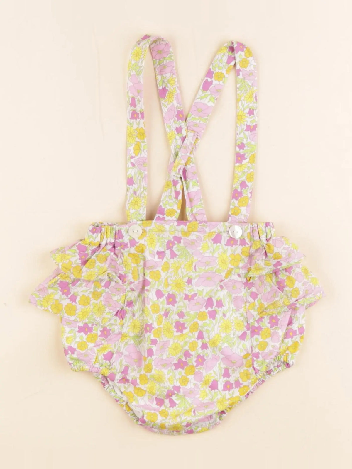 Jacadi - bloomer liberty jaune - 12 mois