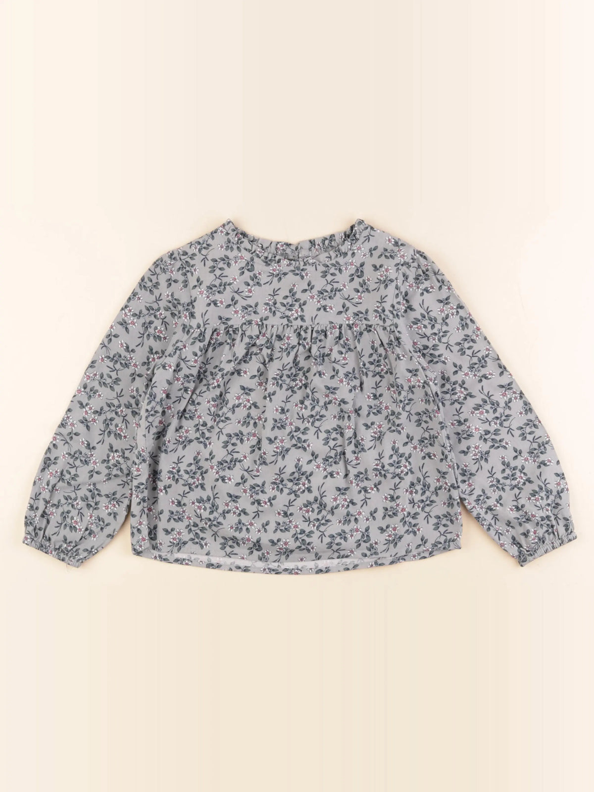 Vertbaudet - blouse bleu - 6 ans