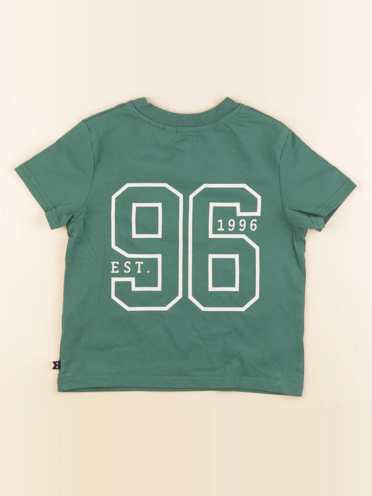 Okaidi - tee-shirt imprimé au dos vert - 3 ans