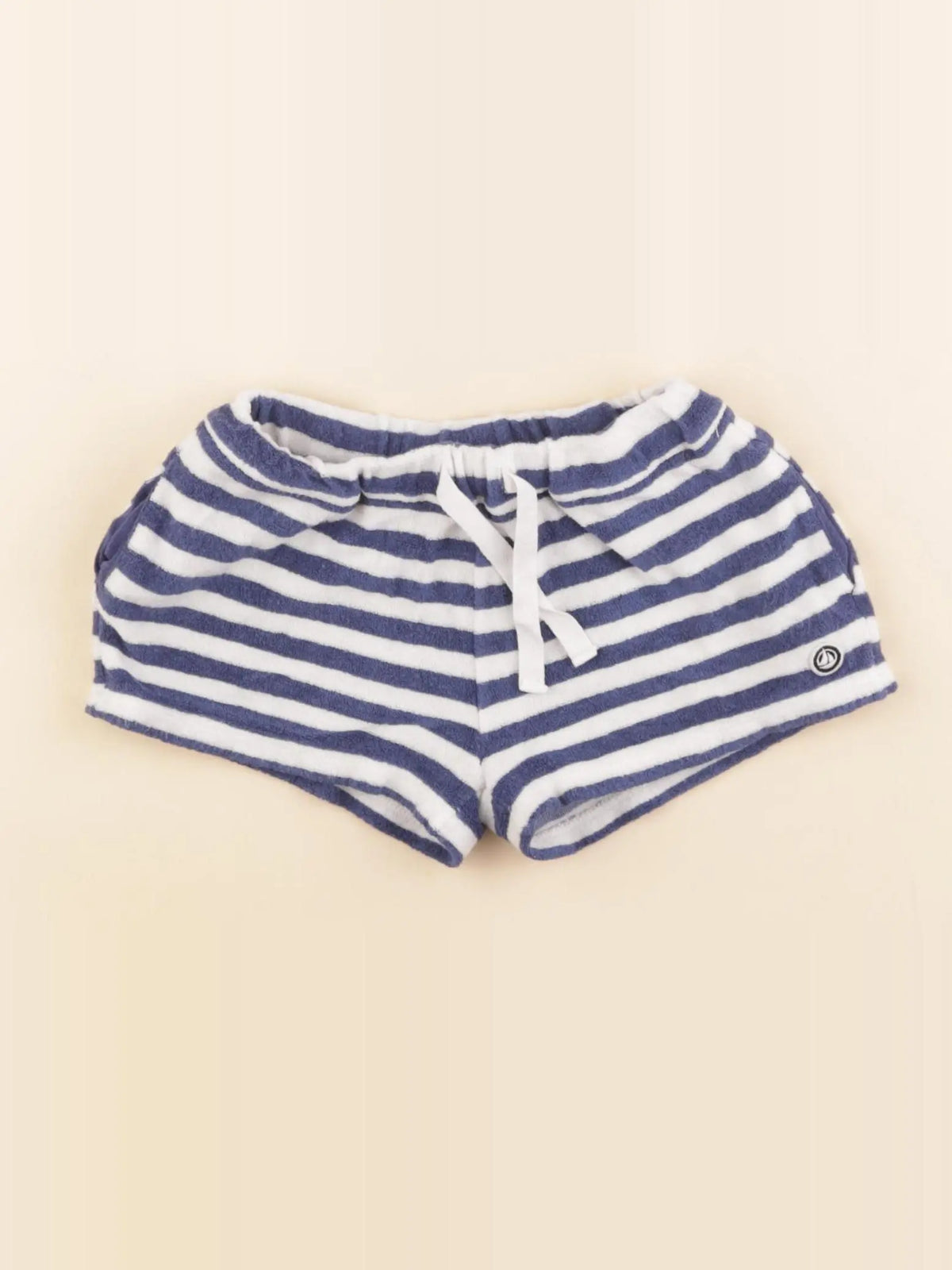 Petit Bateau - short bleu - 3 ans