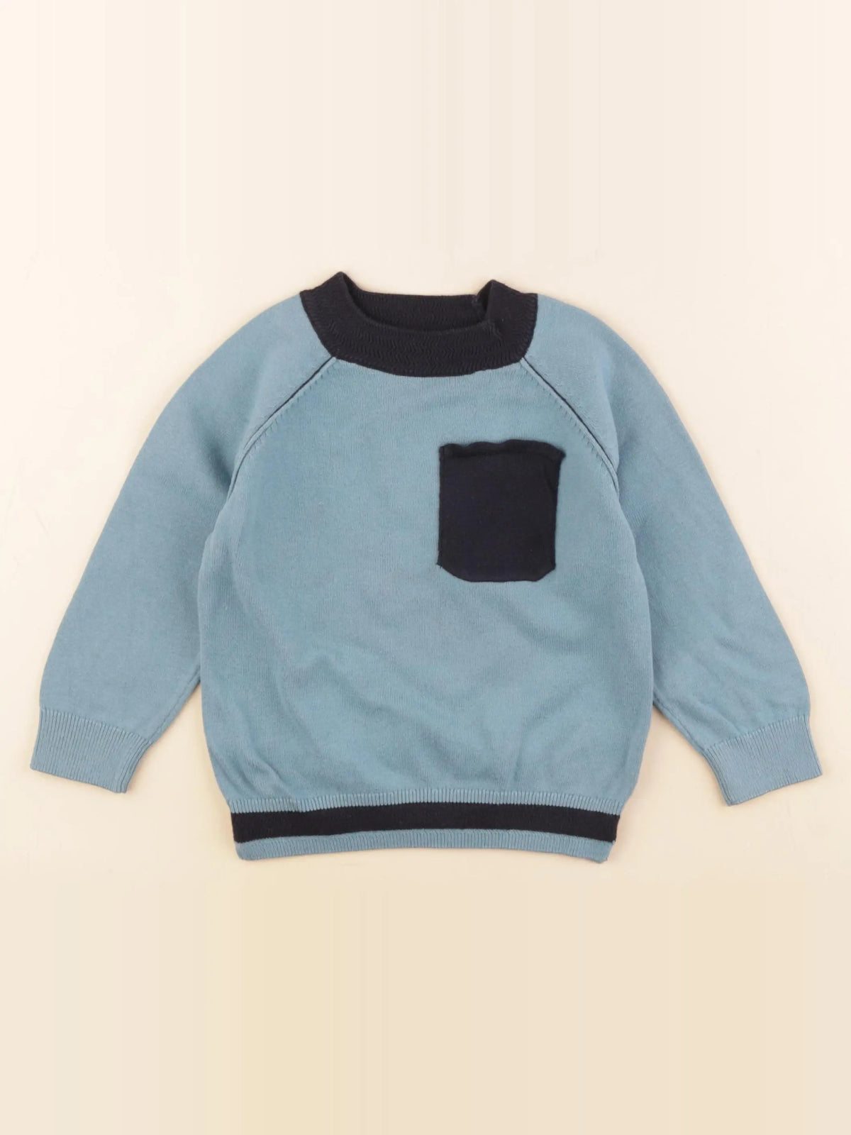 Storytelling - pull bleu - 3 ans