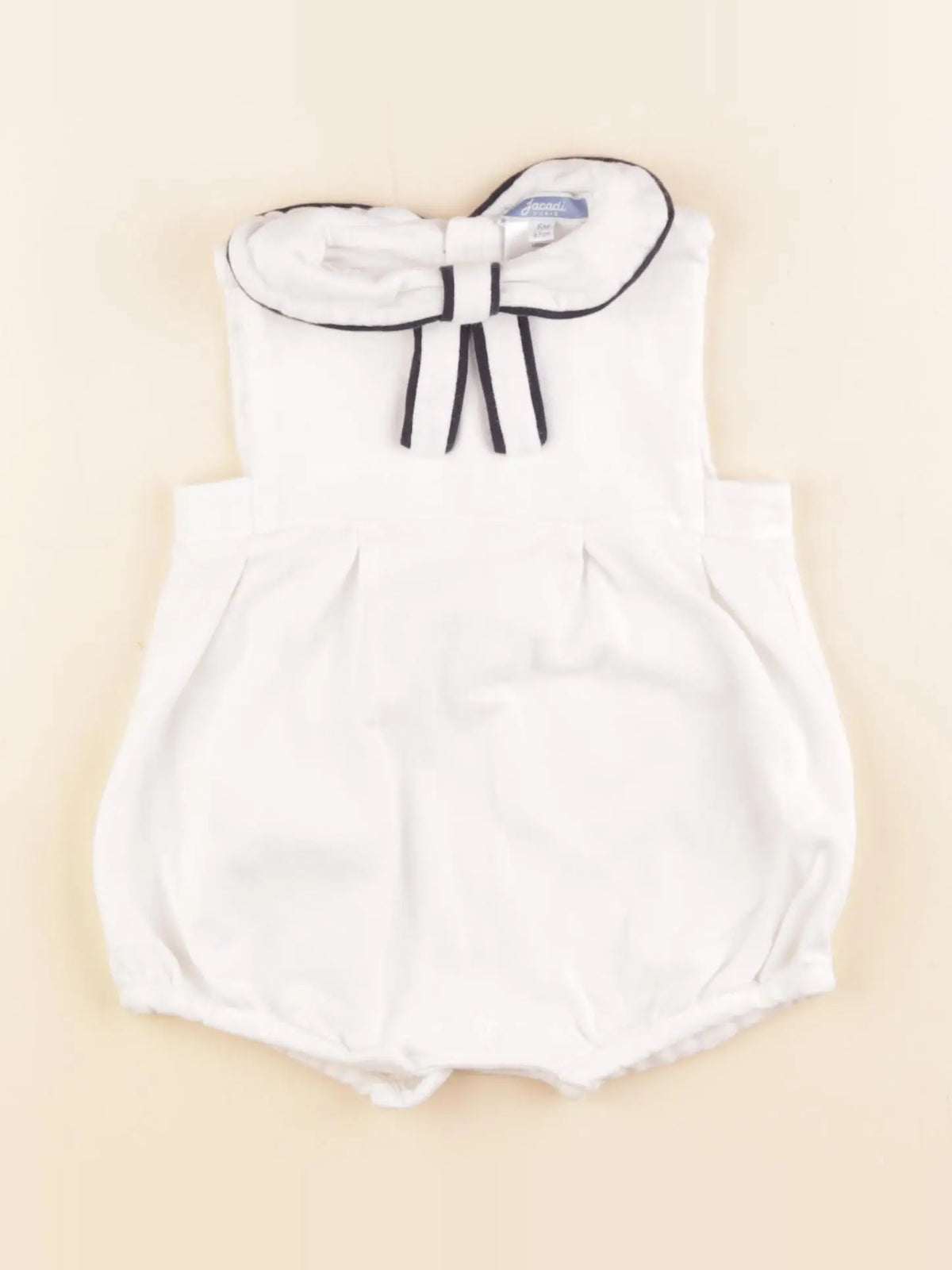 Jacadi - combinaison blanc - 6 mois