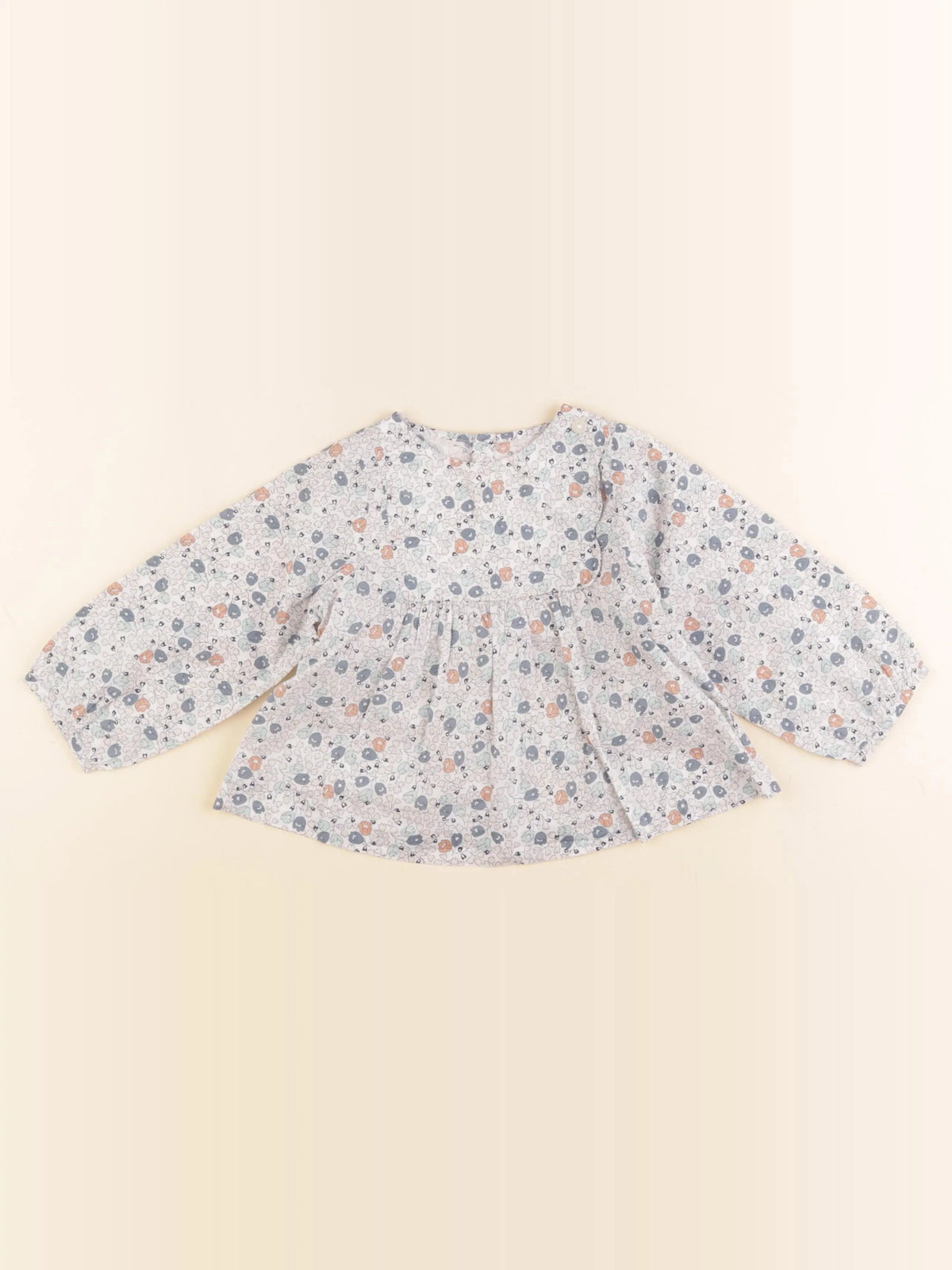 Jacadi - blouse liberty multicolore - 18 mois
