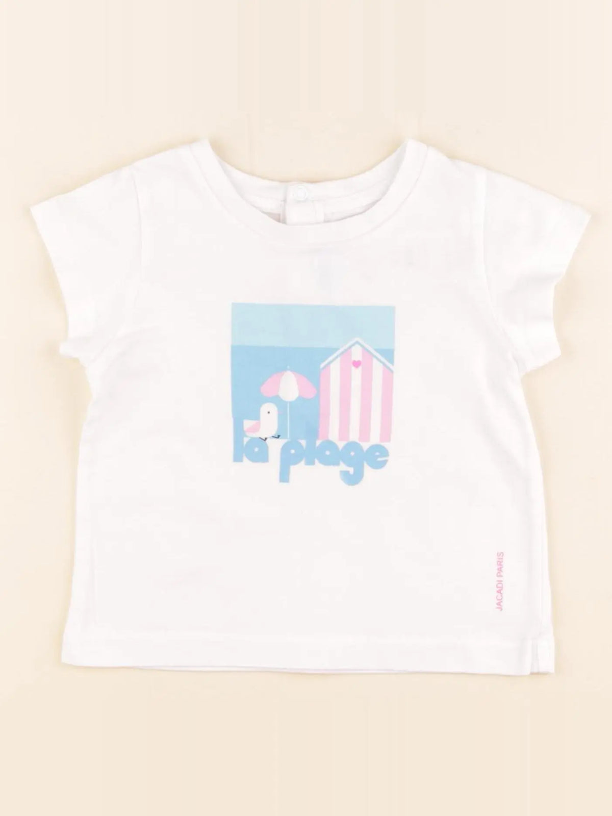 Jacadi - tee-shirt blanc - 18 mois