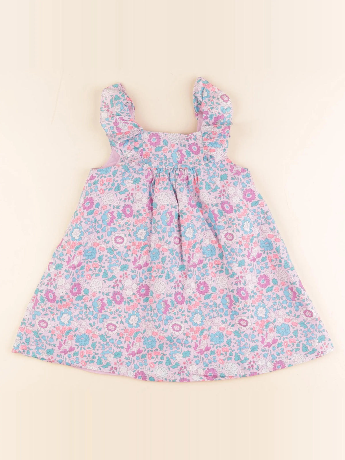 Jacadi - robe liberty multicolore - 3 ans