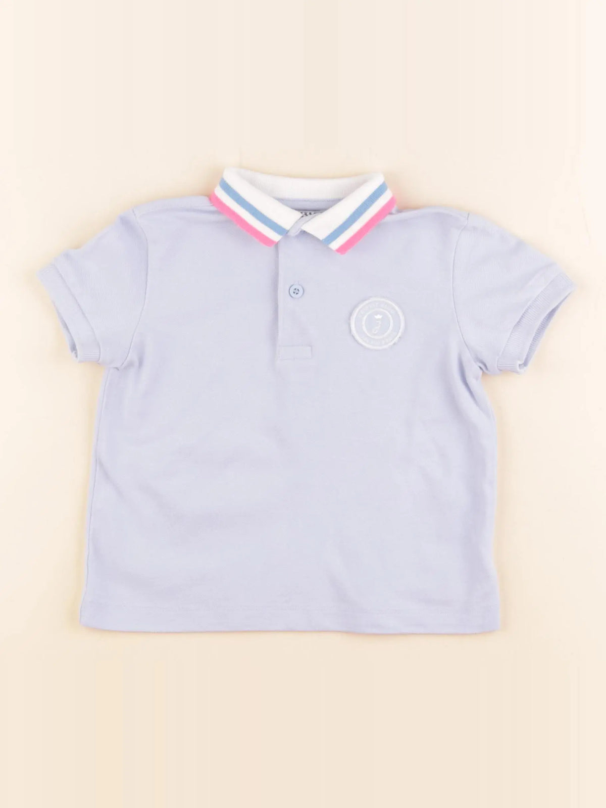 Jacadi - polo bleu - 3 ans