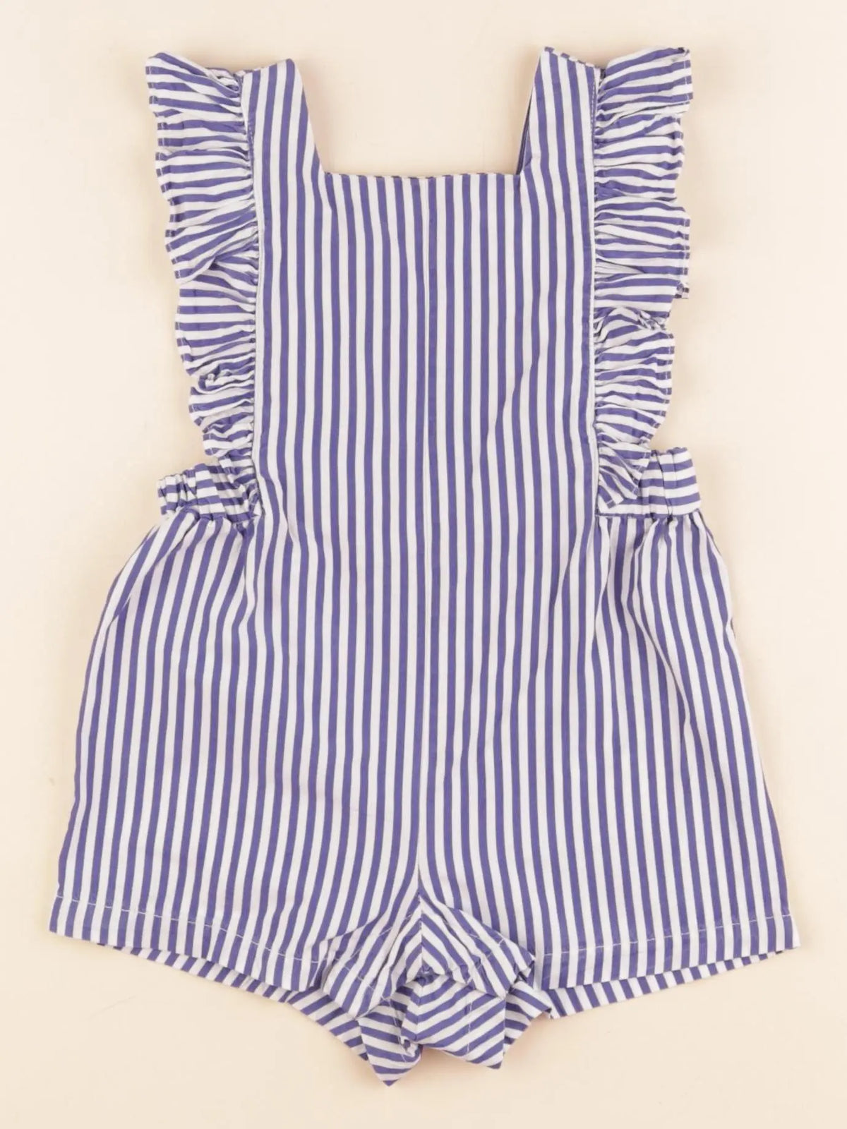 Jacadi - combinaison bleu, blanc - 18 mois