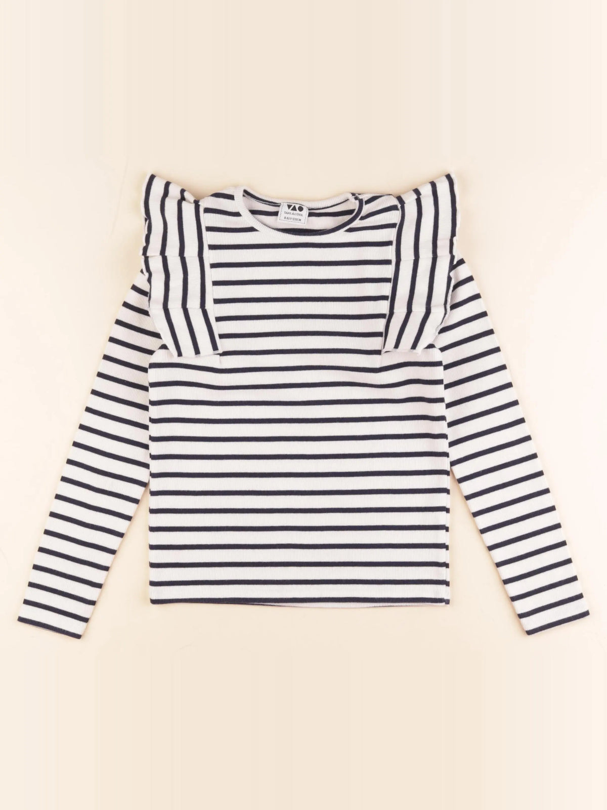 Tape à l'oeil - tee-shirt blanc, bleu - 8 ans