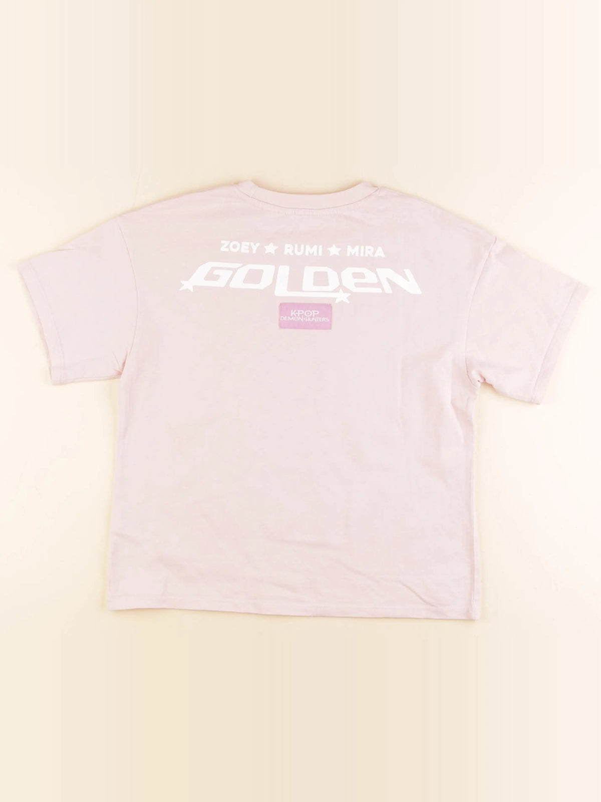 H&M - tee-shirt imprimé au dos rose - 12/14 ans