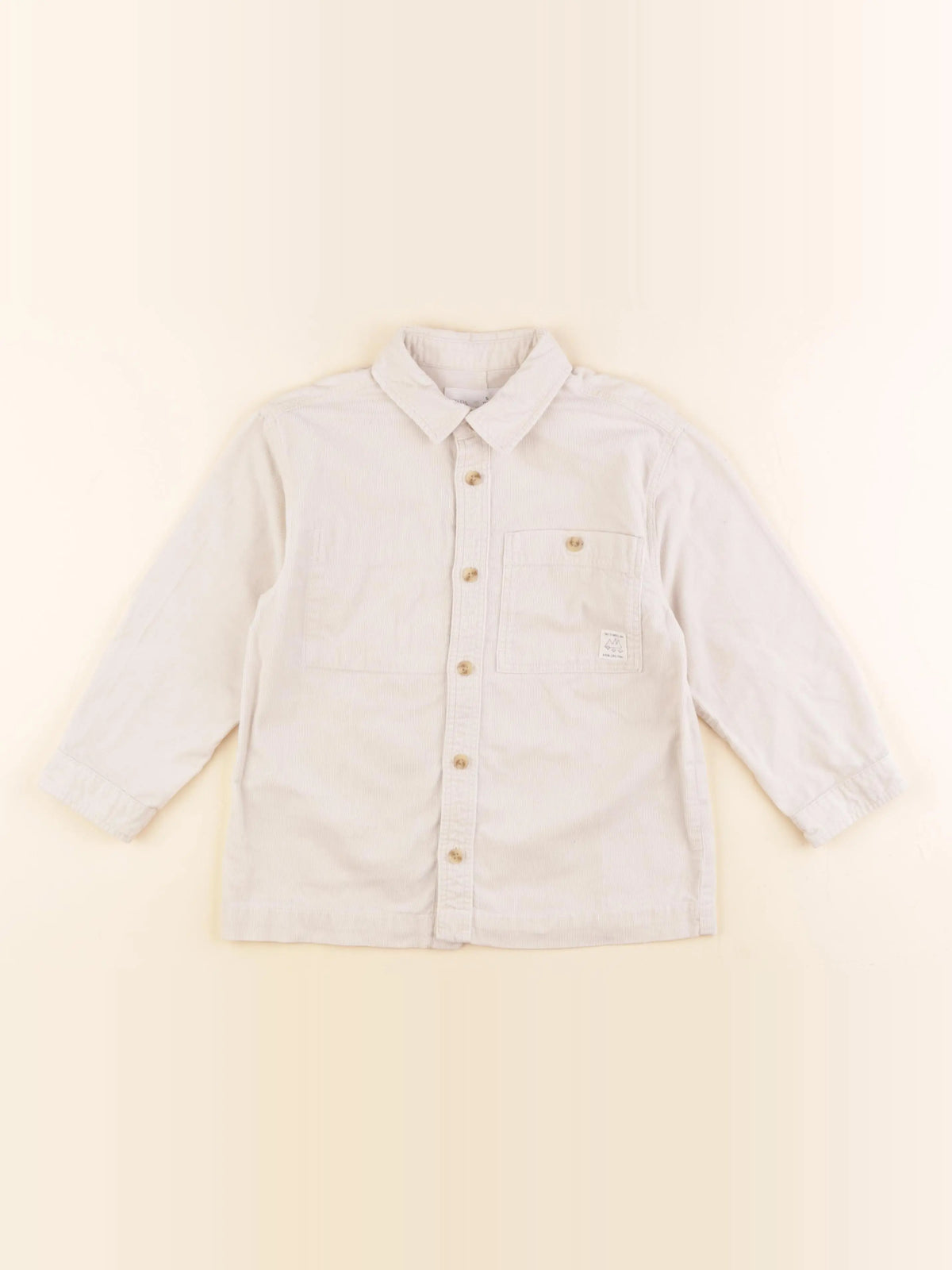 Zara - chemise beige - 5 ans