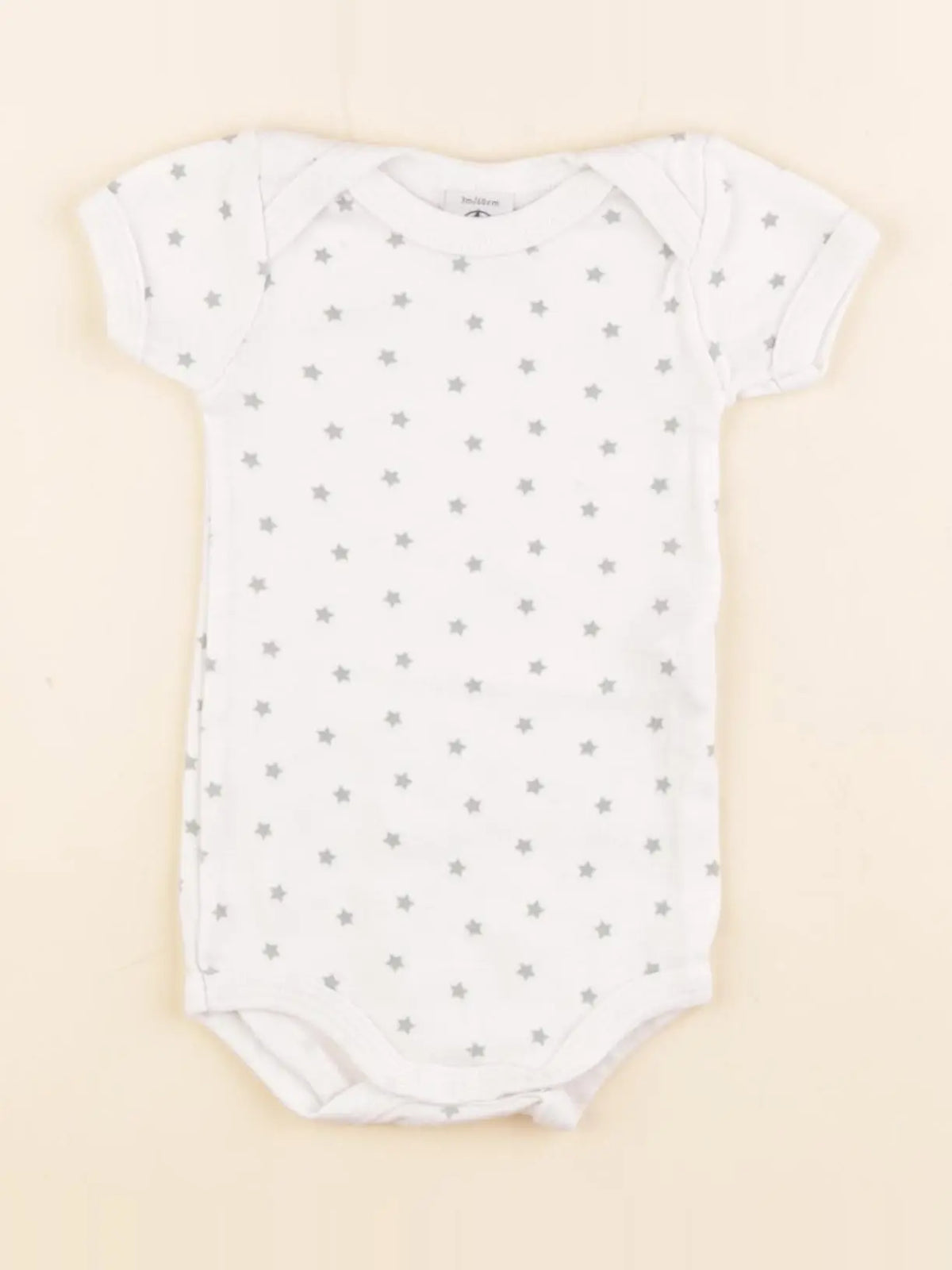 Petit Bateau - body blanc - 3 mois