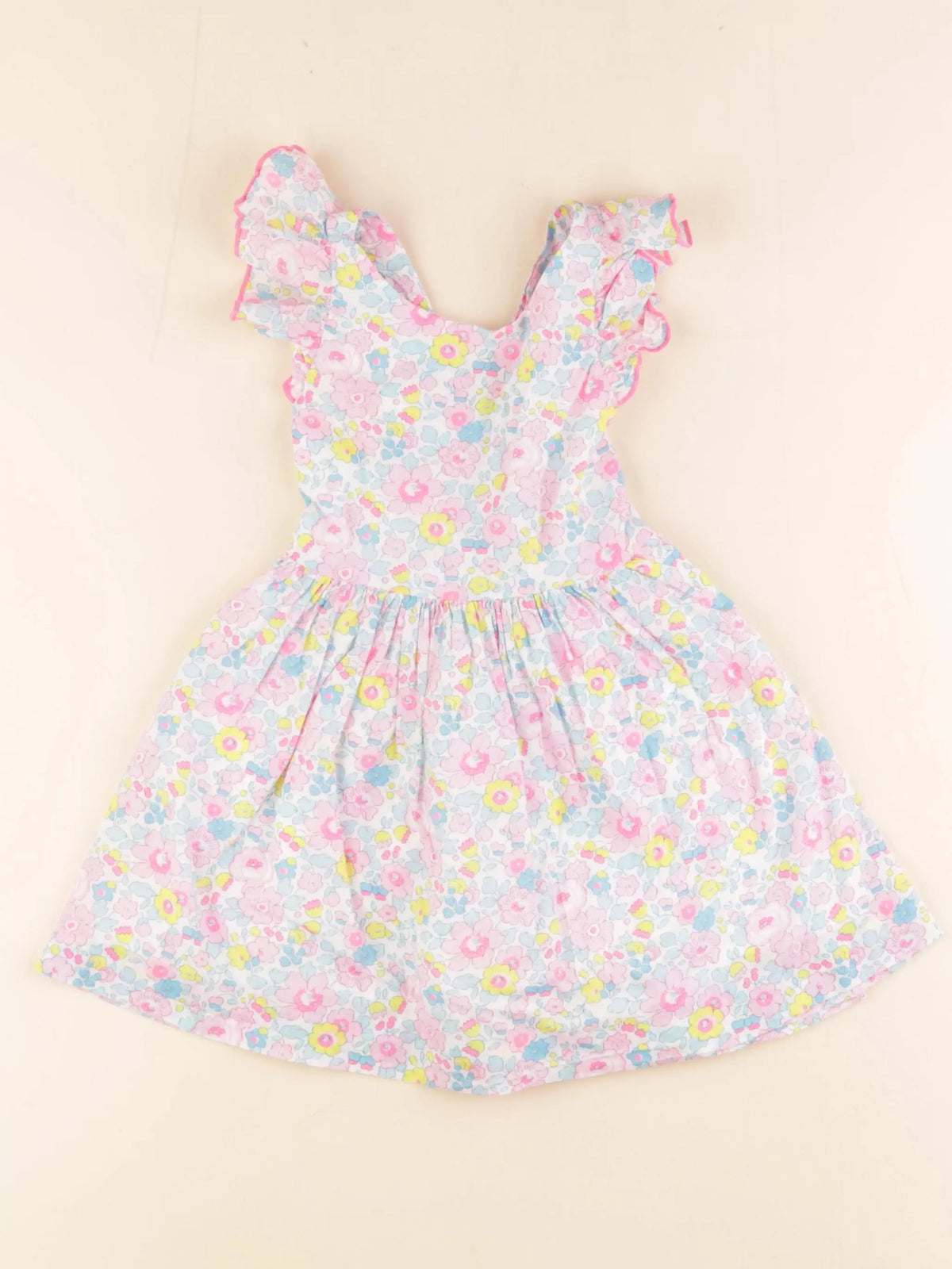 Jacadi - robe liberty multicolore - 36 mois