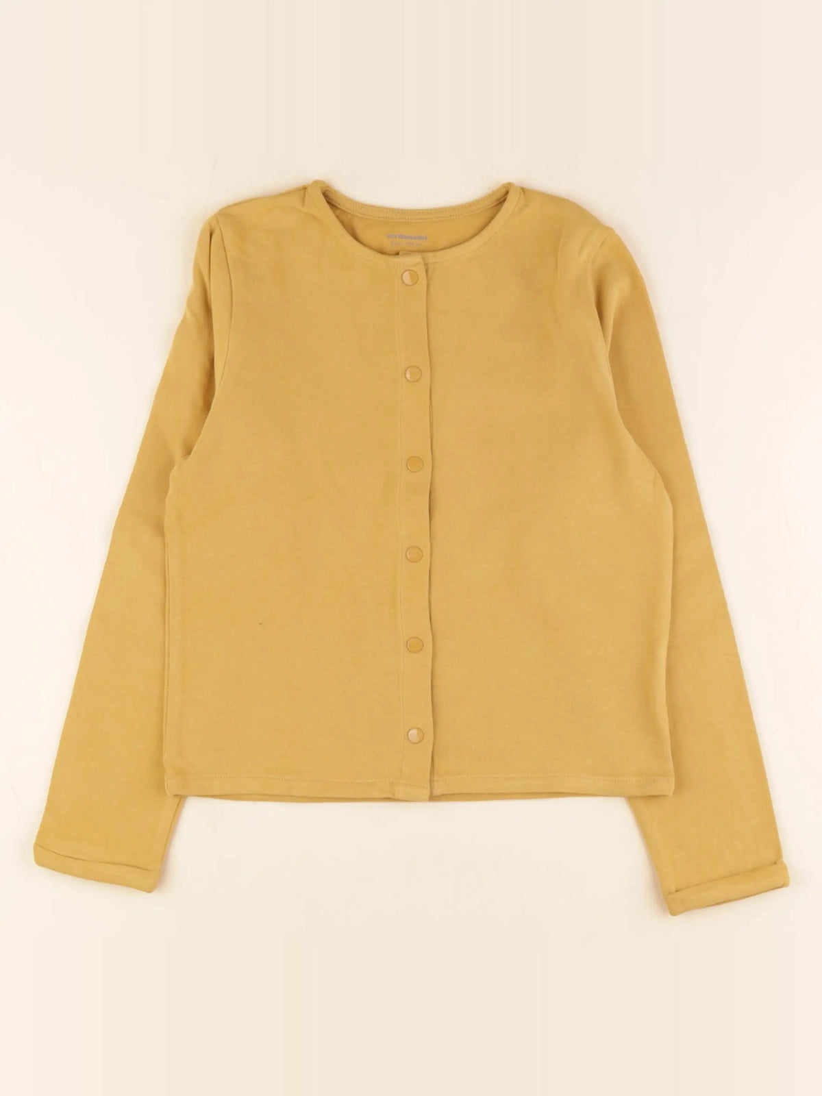 Vertbaudet - tee-shirt jaune - 8 ans