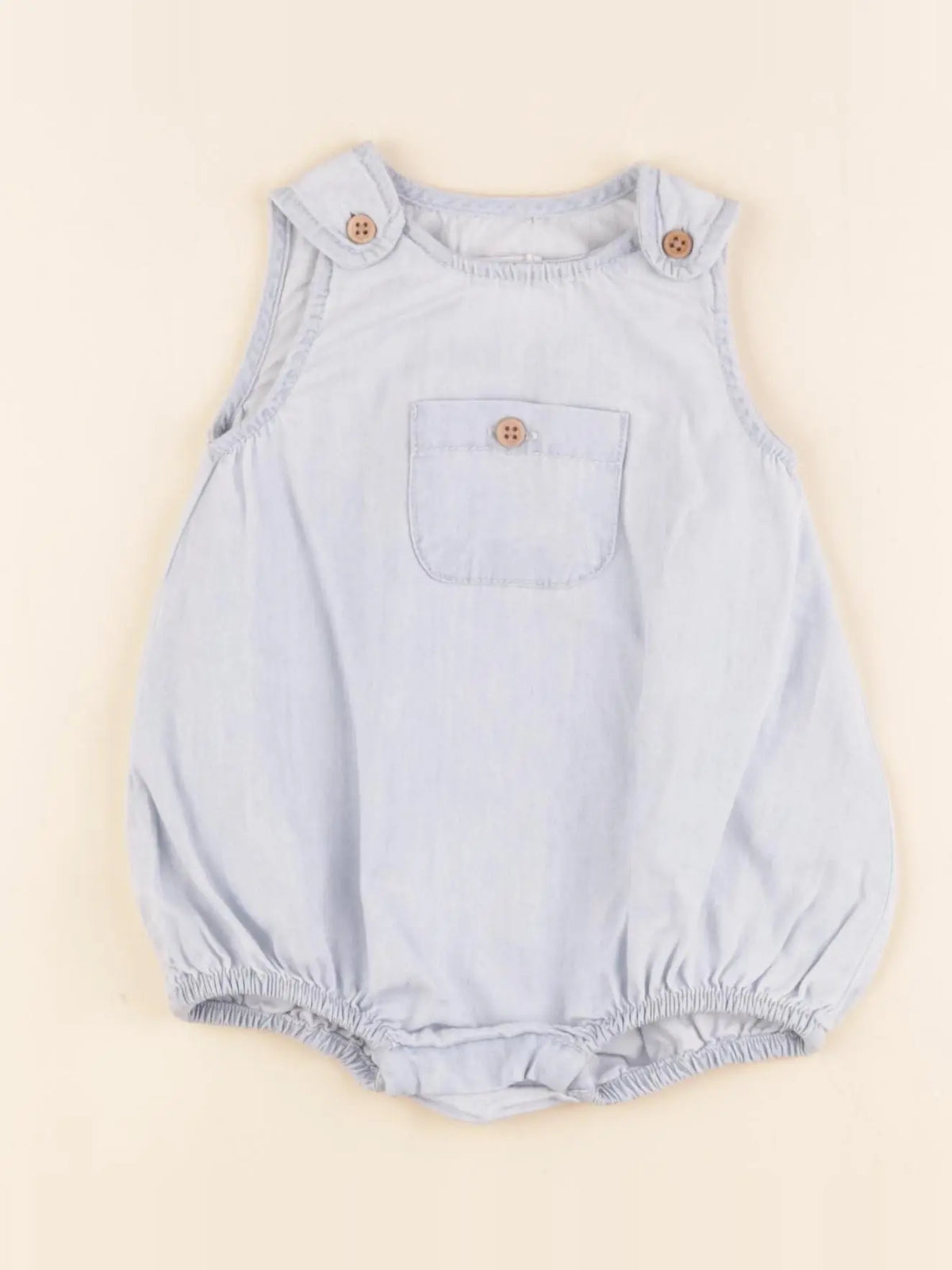 Boutchou - combinaison bleu - 1 mois