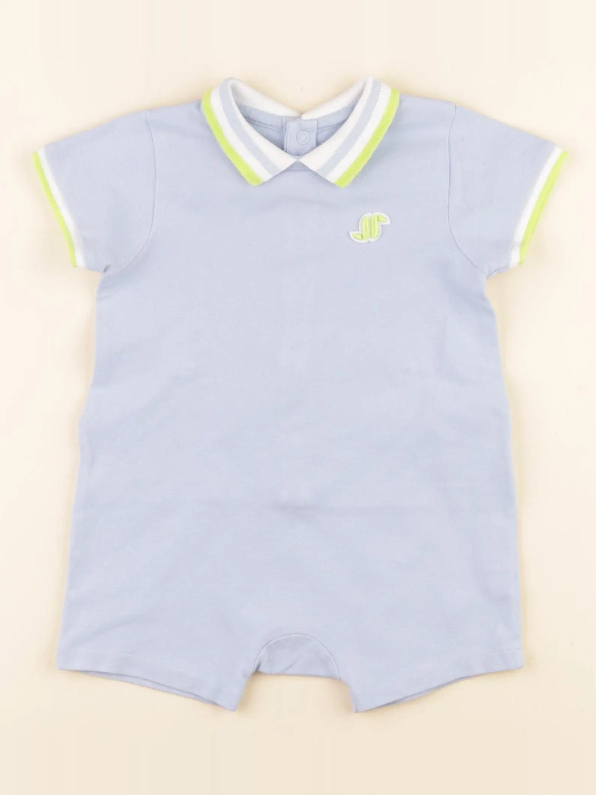 Jacadi - combinaison bleu - 12 mois