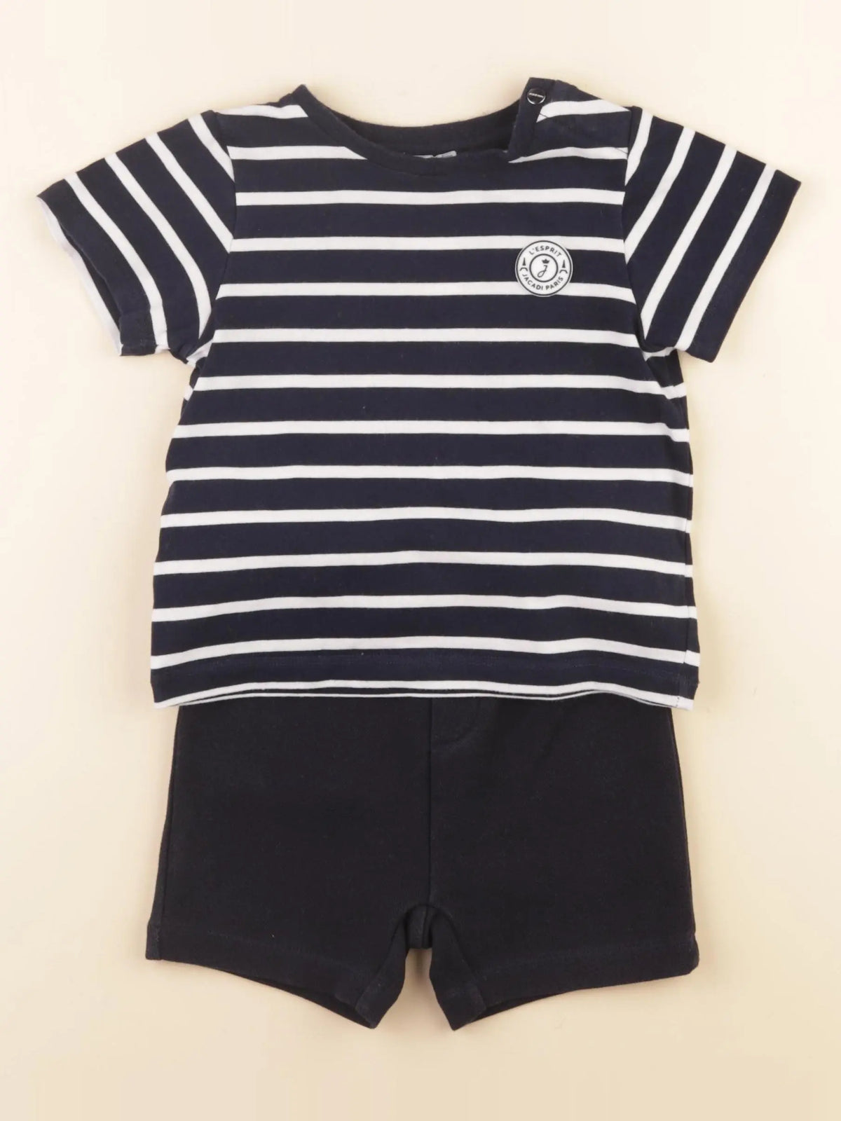 Jacadi - ensemble bleu - 2 ans