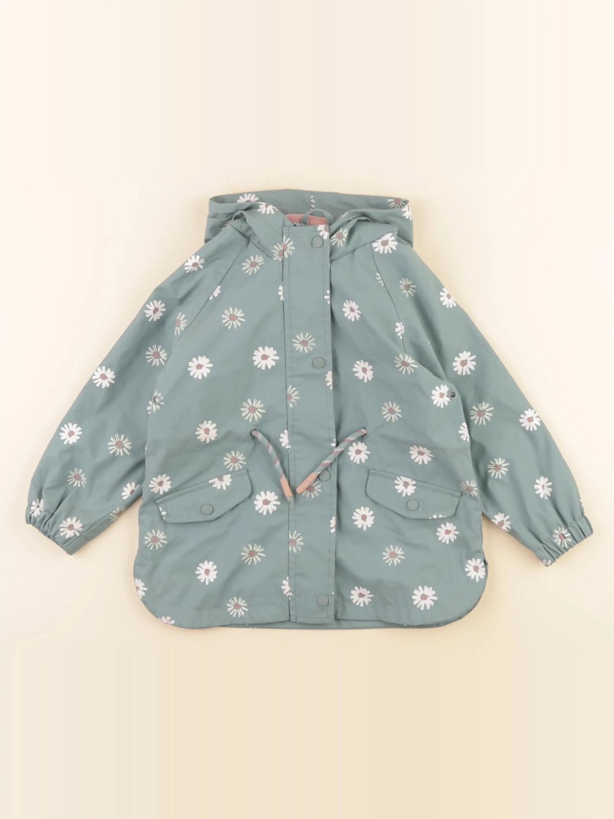 Vertbaudet - imperméable vert - 3 ans