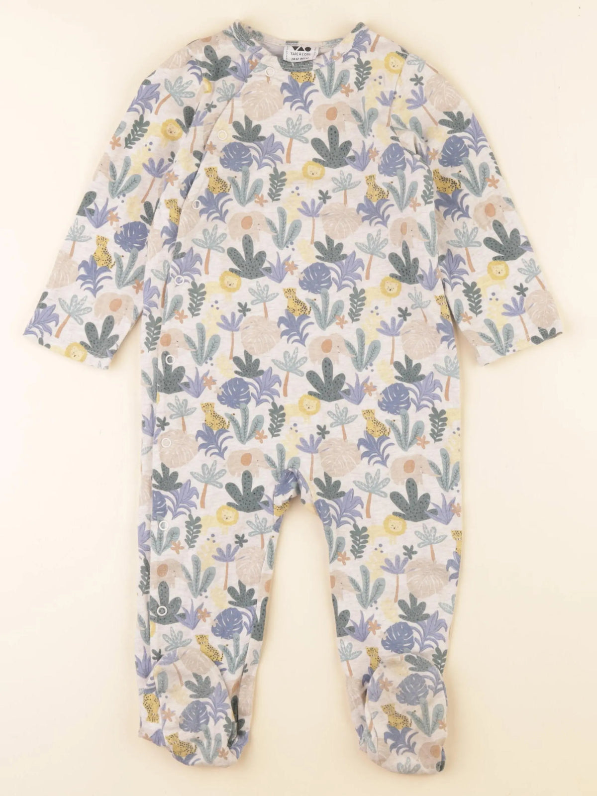 Tape à l'oeil - pyjama coton multicolore - 24 mois