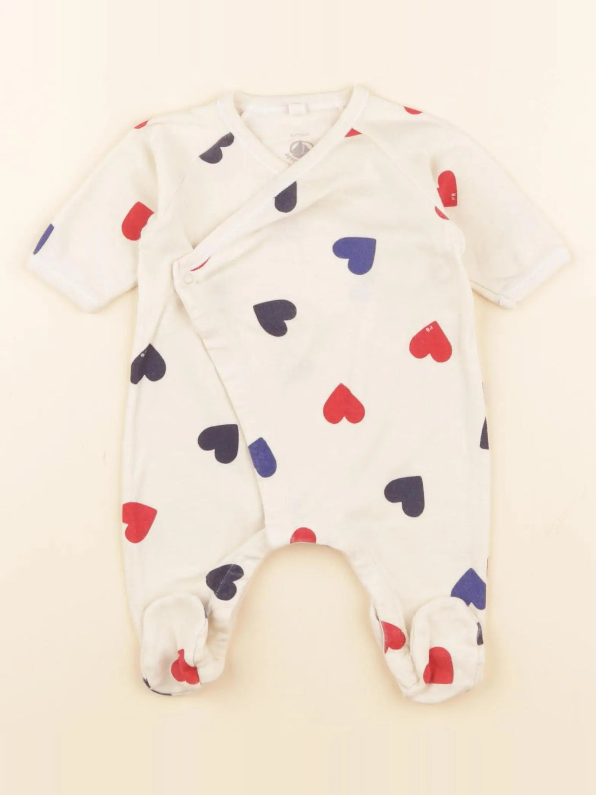 Petit Bateau - pyjama coton multicolore - 0 mois
