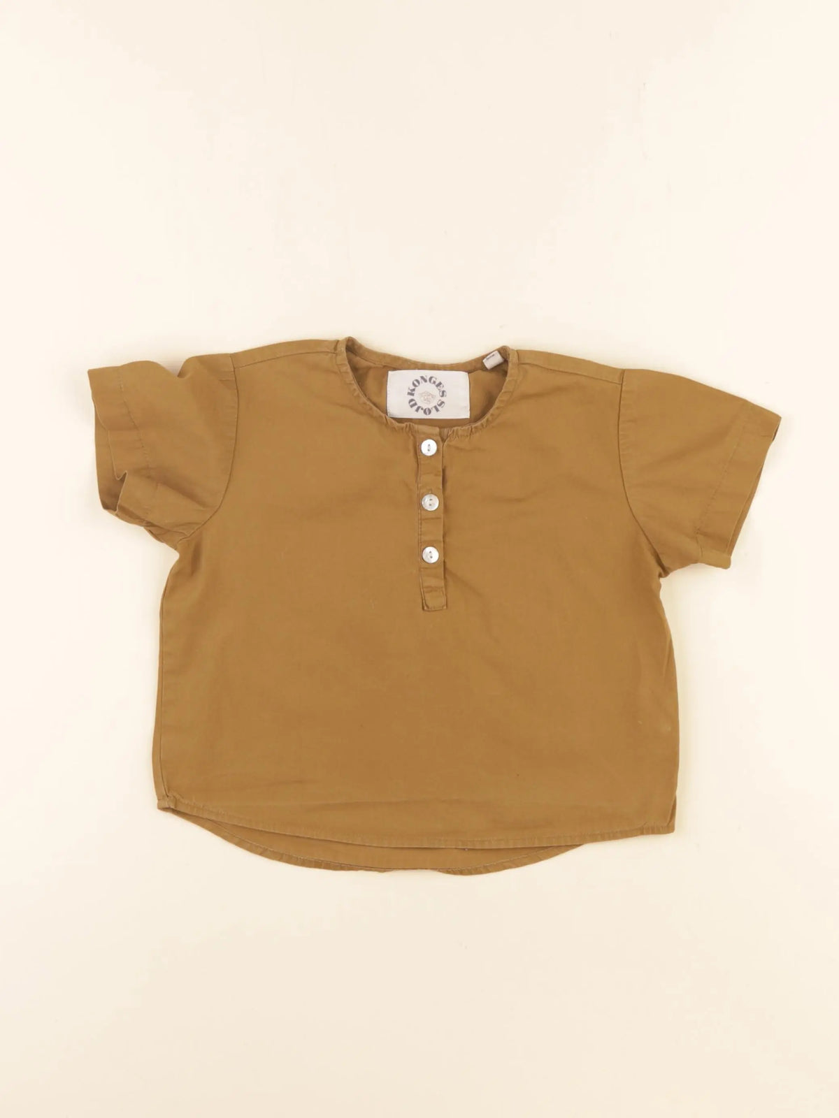 Konges slojd - blouse marron - 12 mois