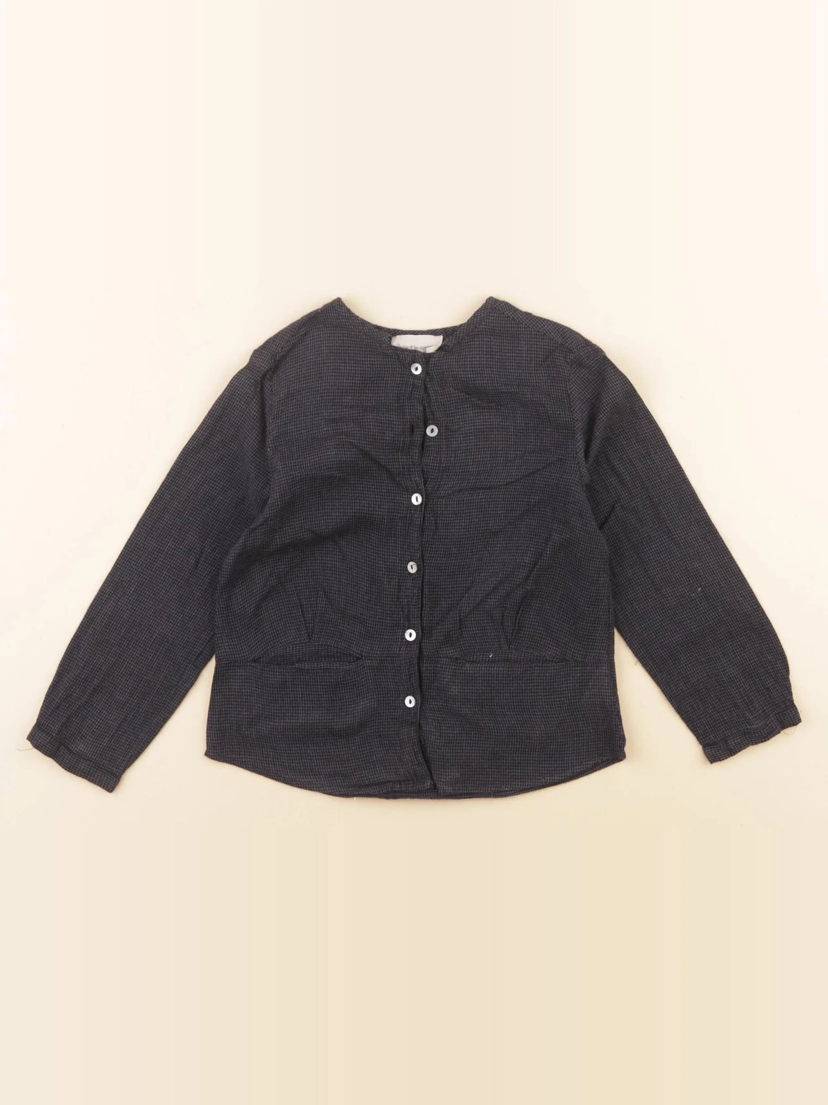 Arsène et les pipelettes - chemise bleu - 4 ans