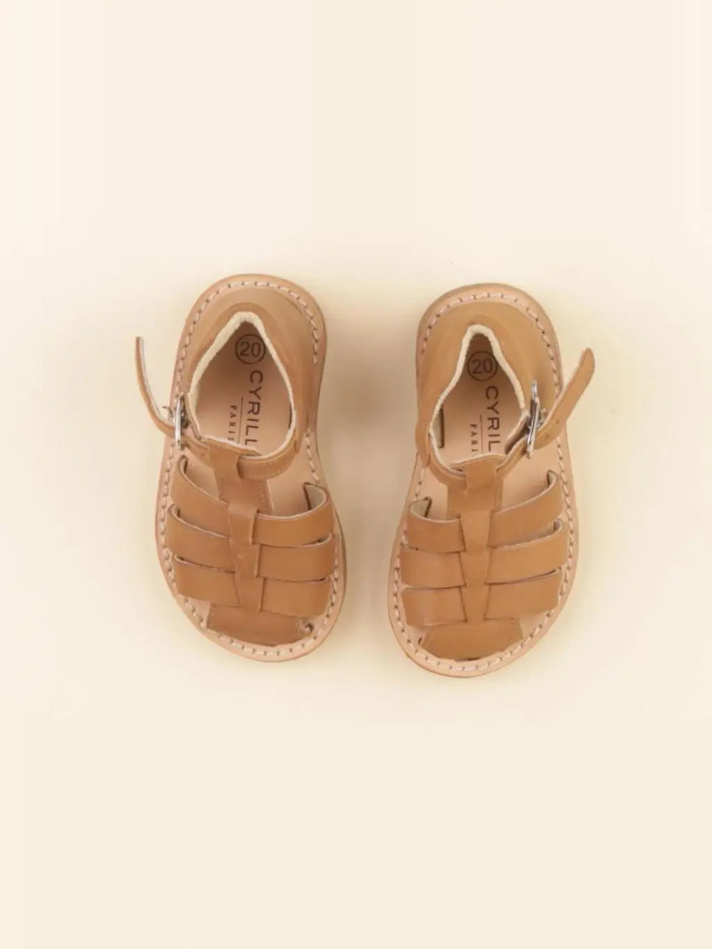 Cyrillus - sandales marron - pointure 20