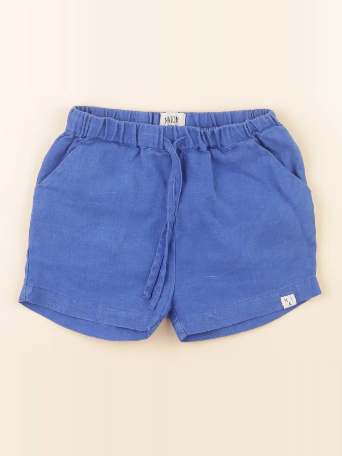 Matona - short bleu - 2/3 ans