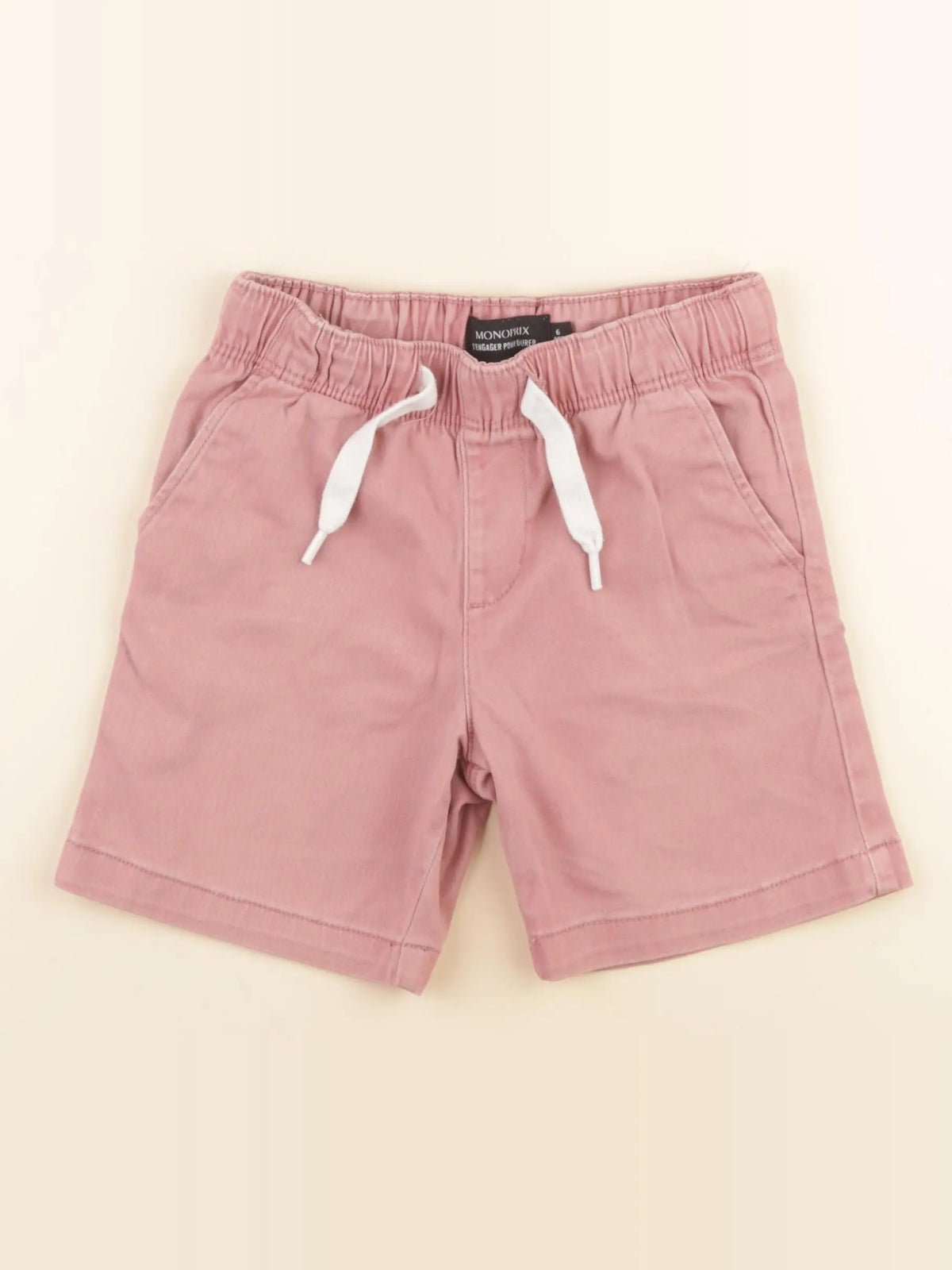 Monoprix - short rose - 6 ans