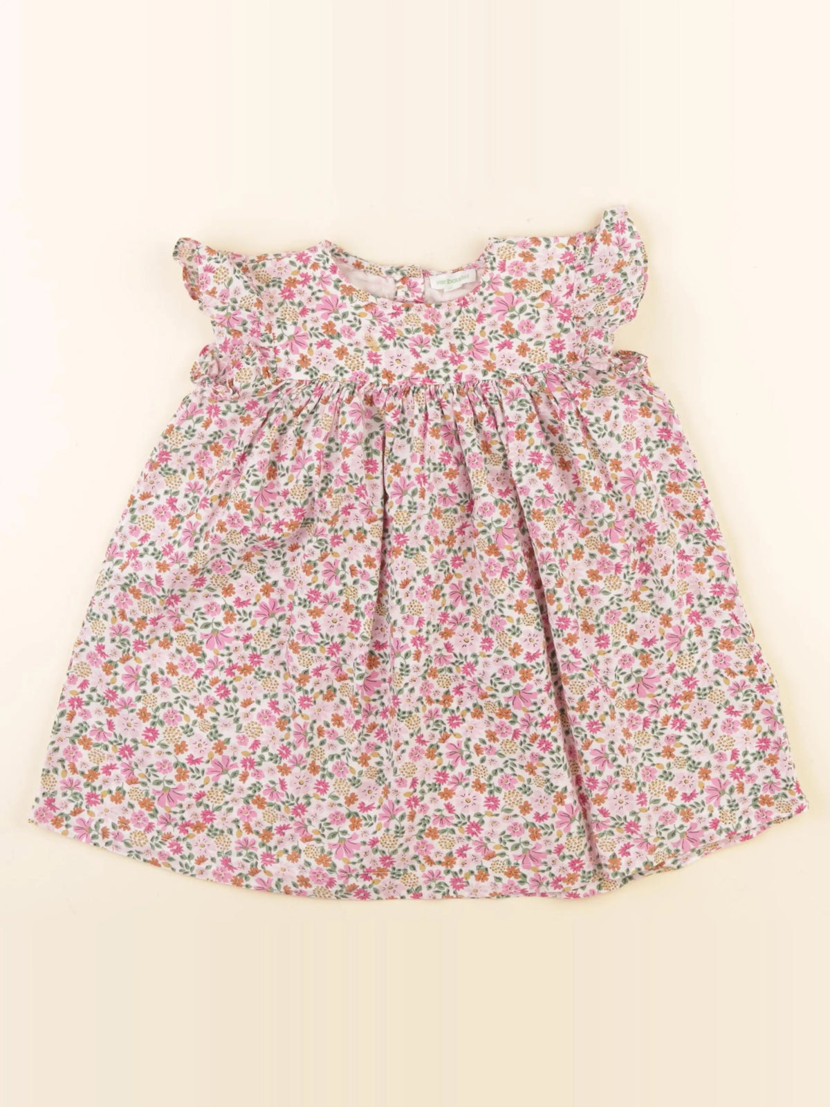 Vertbaudet - robe rose - 3 ans