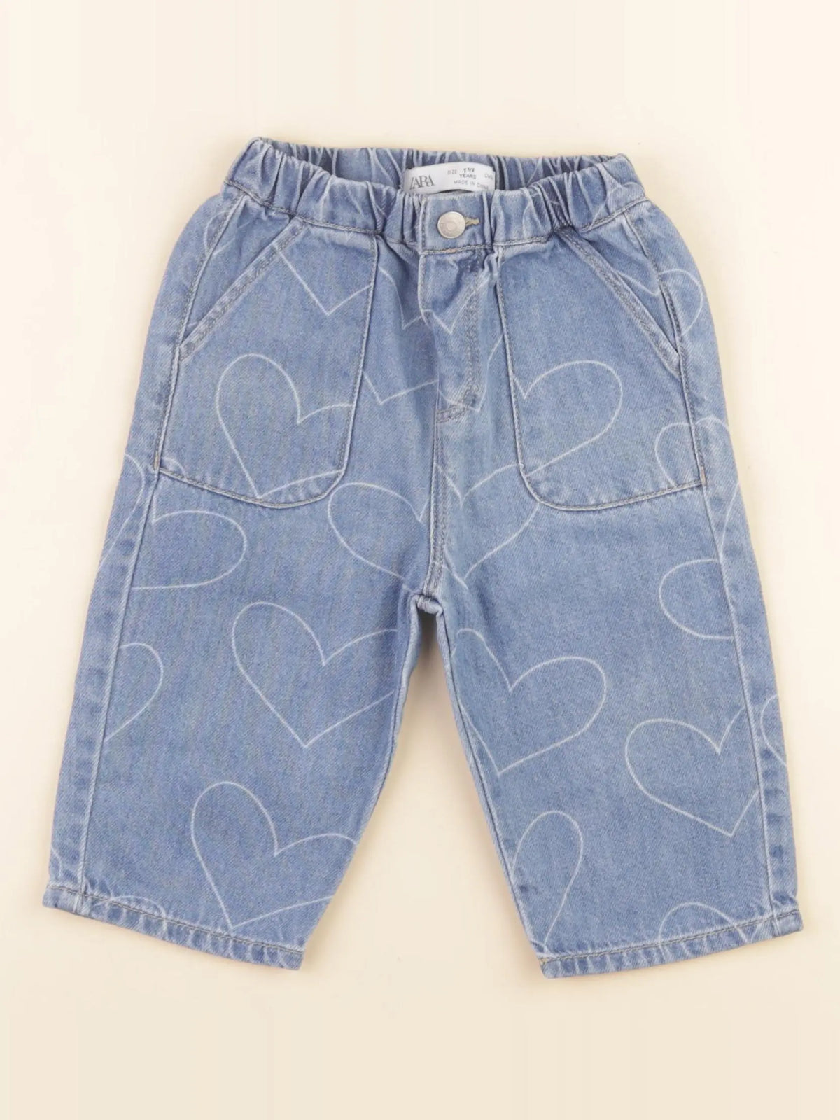 Zara - jean bleu - 18 mois
