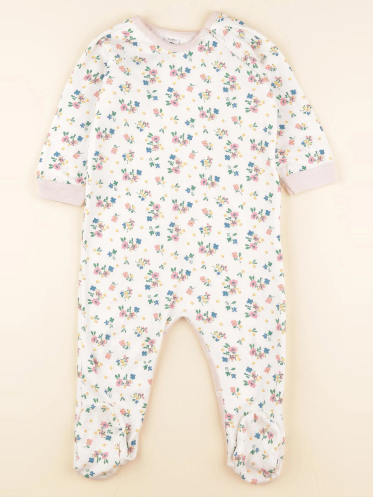 Petit Bateau - pyjama coton multicolore - 18 mois