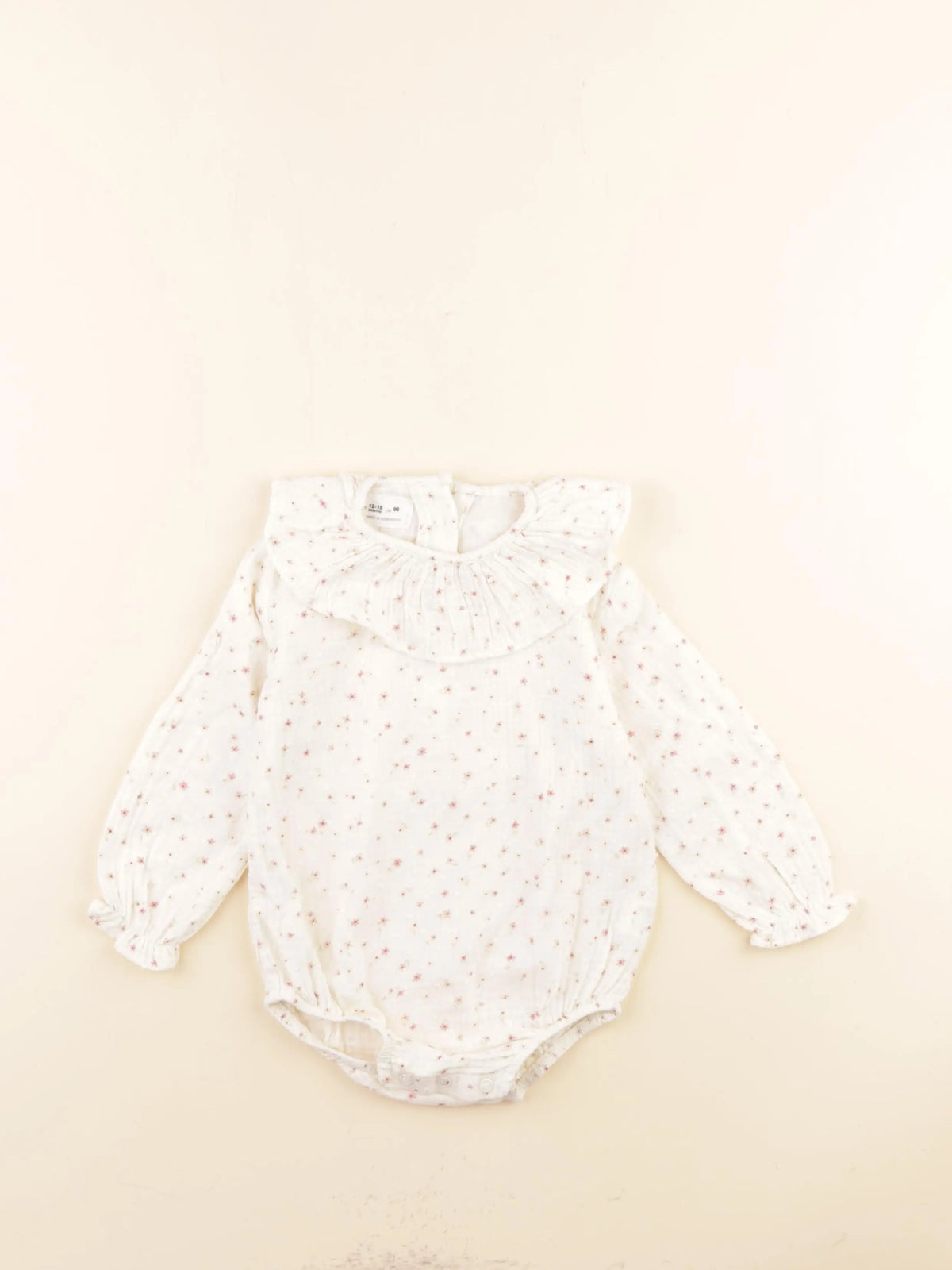 Zara - combinaison beige - 12/18 mois