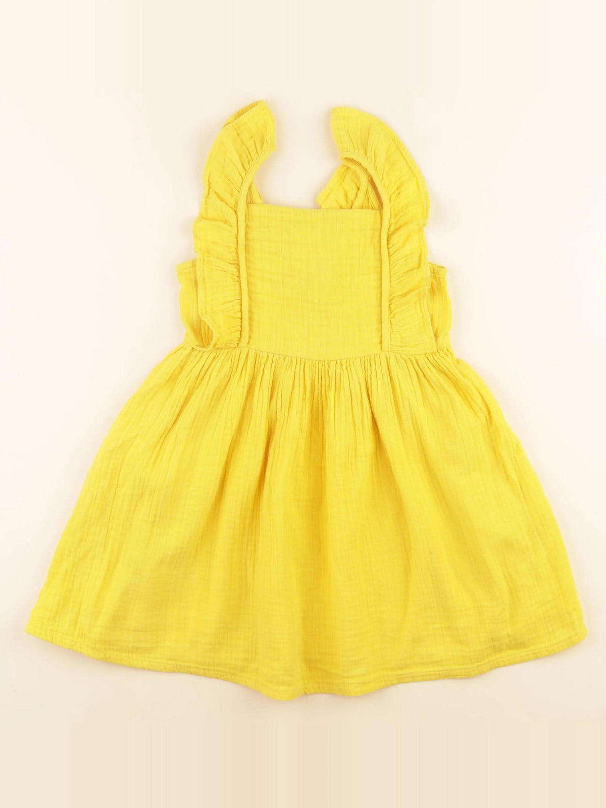 Monoprix - robe jaune - 5 ans