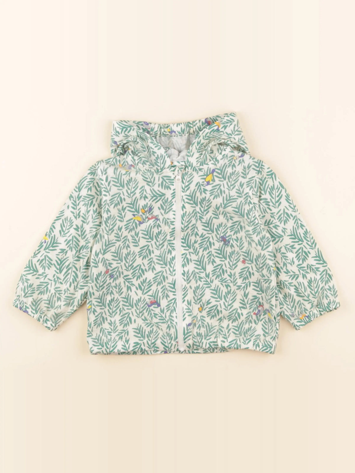 Petit Bateau - veste vert - 18 mois