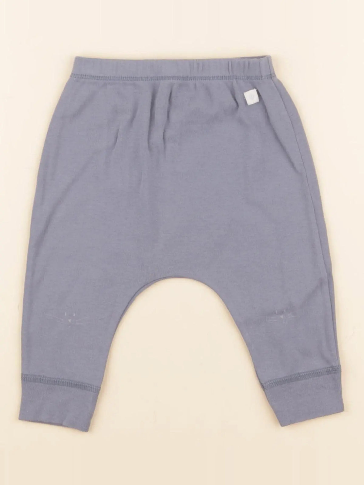 Petit Bateau - legging bleu - 6 mois