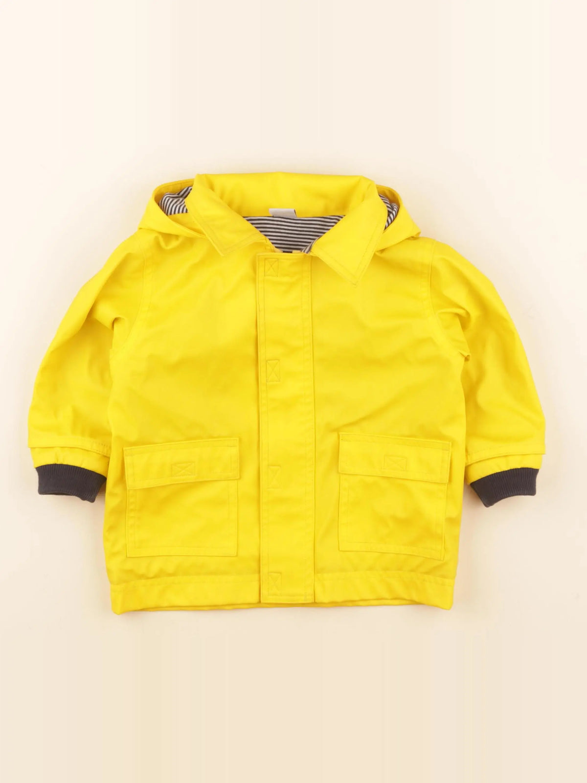 Petit Bateau - imperméable jaune - 12 mois