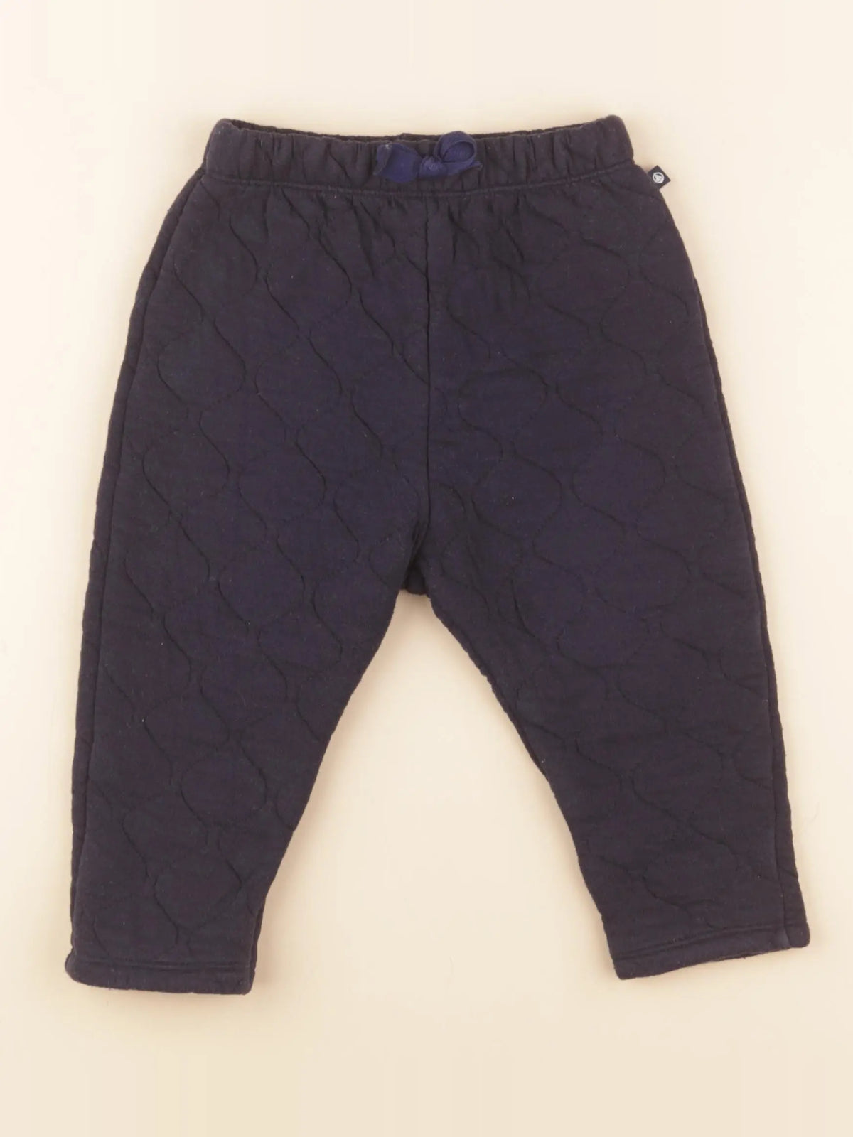 Petit Bateau - pantalon bleu - 24 mois