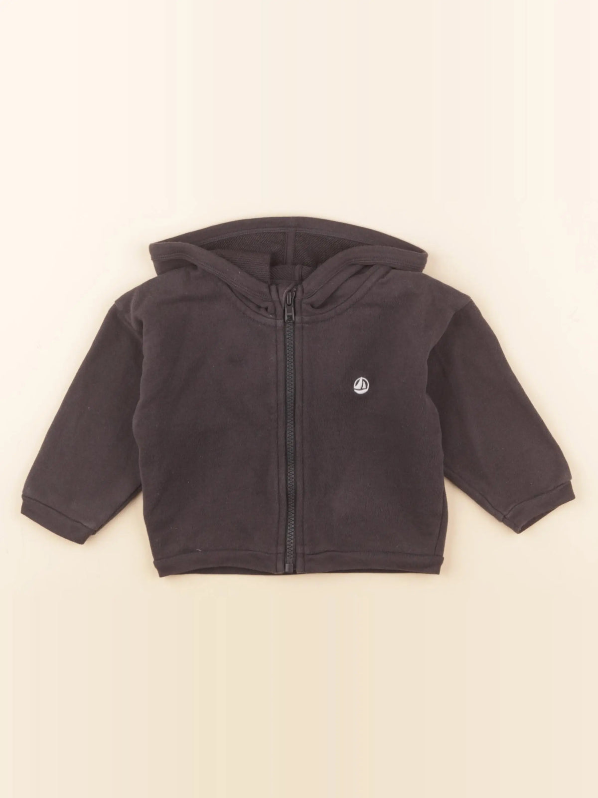 Petit Bateau - sweat gris - 18 mois