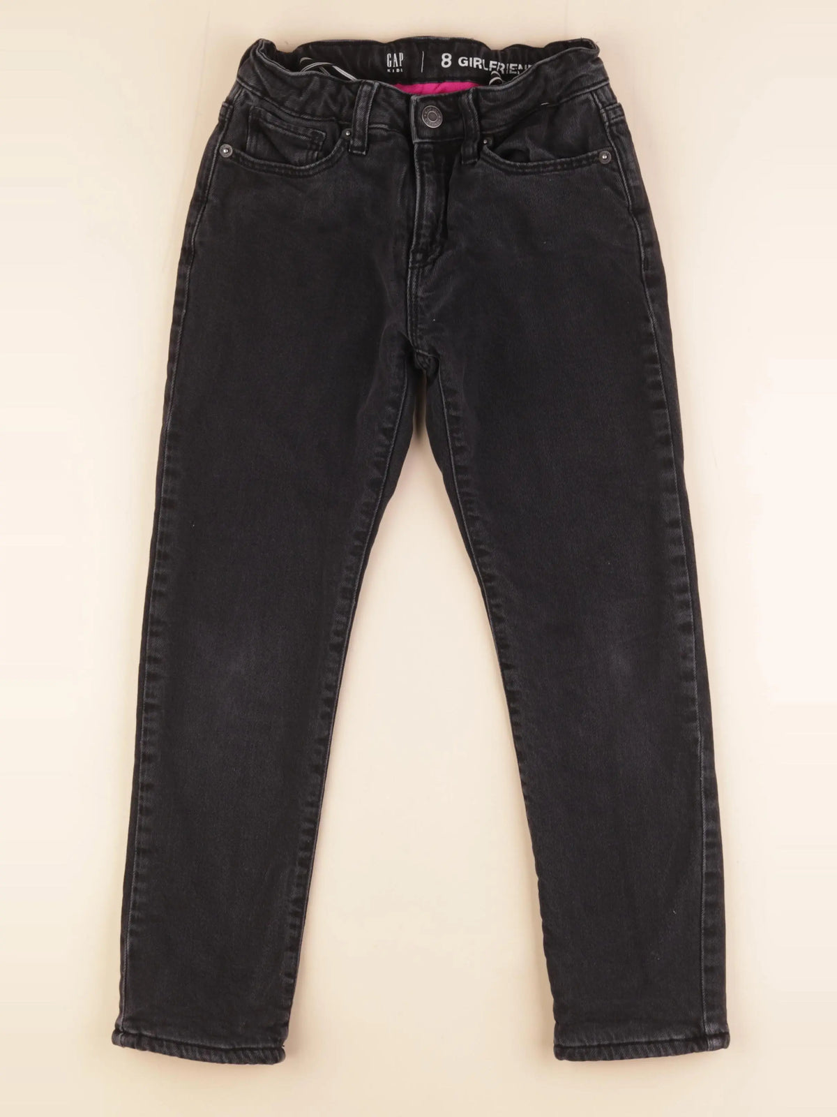 GAP - jean doublé noir - 8 ans