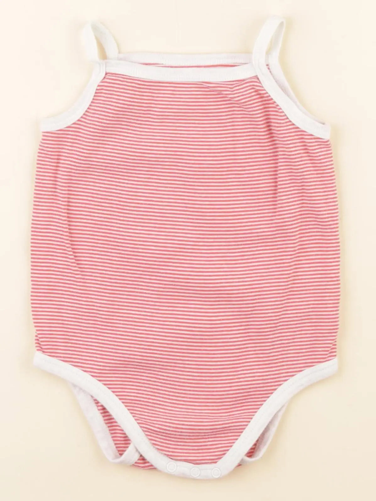 La Redoute - body blanc, rouge - 3 ans