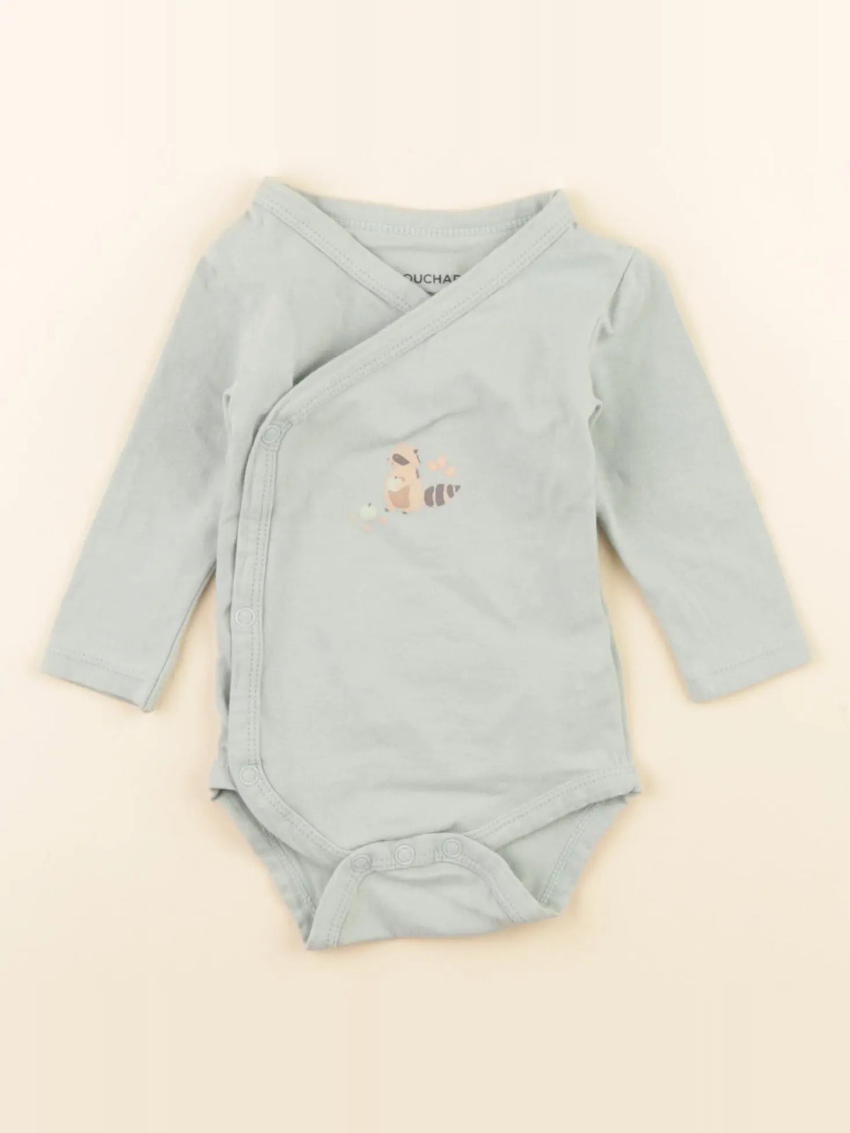Bouchara - body vert - 3 mois